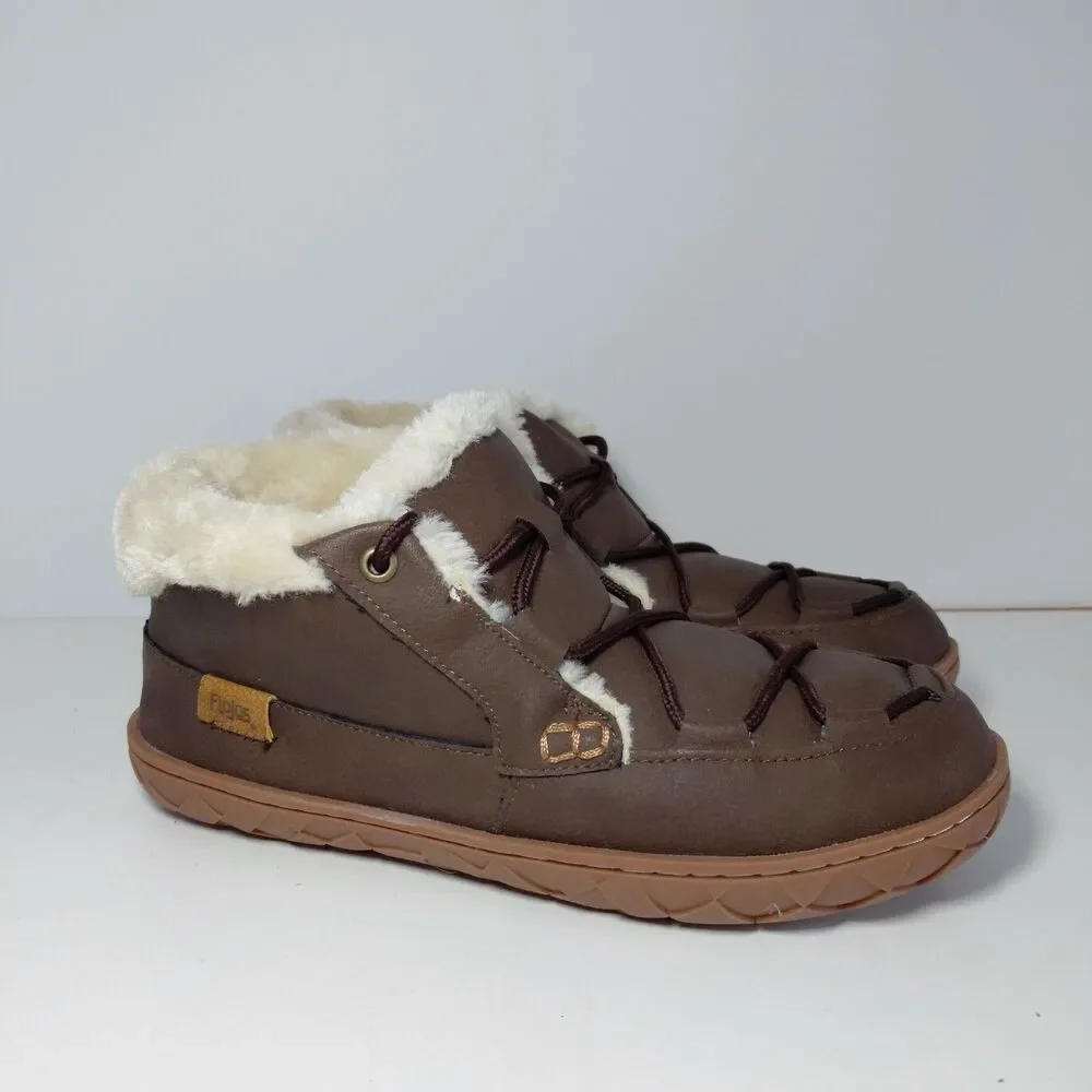 Flojos Unisex Slip-on Boot Brown Comfort Slipper Jackal Mens 7 Women’s 8